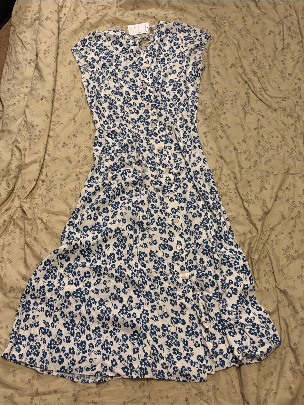 Reformation Fauna Dress in Milanesa Print
